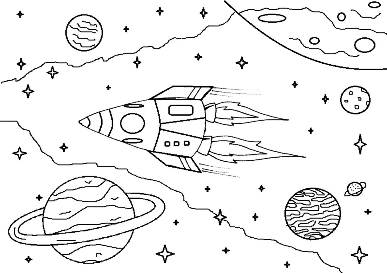 Рисунок на день космонавтики раскраска. Раскраска. В космосе. Космос раскраска для детей. Раскраска для малышей. Космос. Космонавтика раскраски для детей.